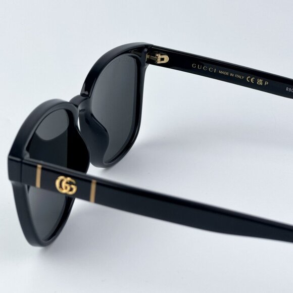 Gucci Men Black Grey Square BRAND NEW Sunglasses GG0637SK 004 - Picture 7 of 13